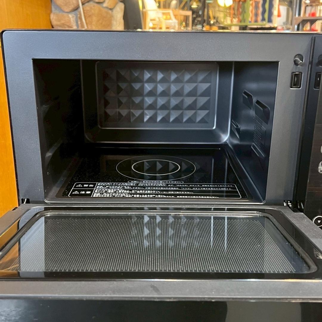 ニトリ フラットオーブンレンジ ET-626A-BK 2022年製 ブラック