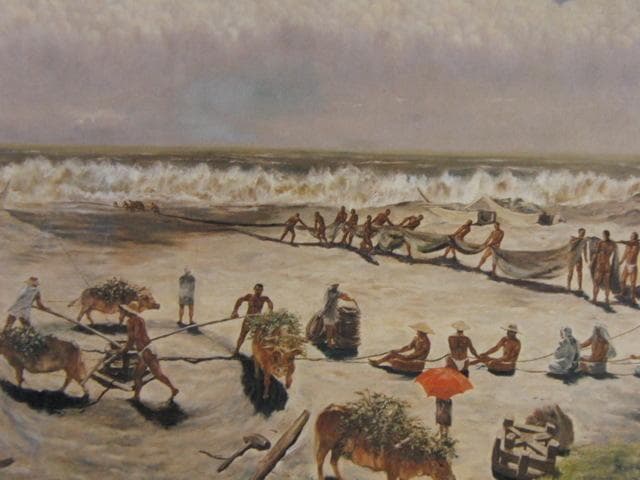 向井潤吉、【まひる】、希少な額装用画集画、新品高級額 額装付、状態良好