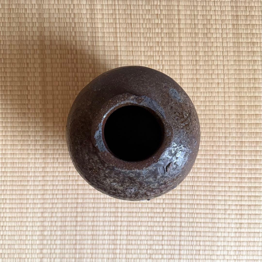 古常滑 自然釉 壺 種壺 桃山時代 古瀬戸 古備前 古信楽 古美術 骨董 古道具