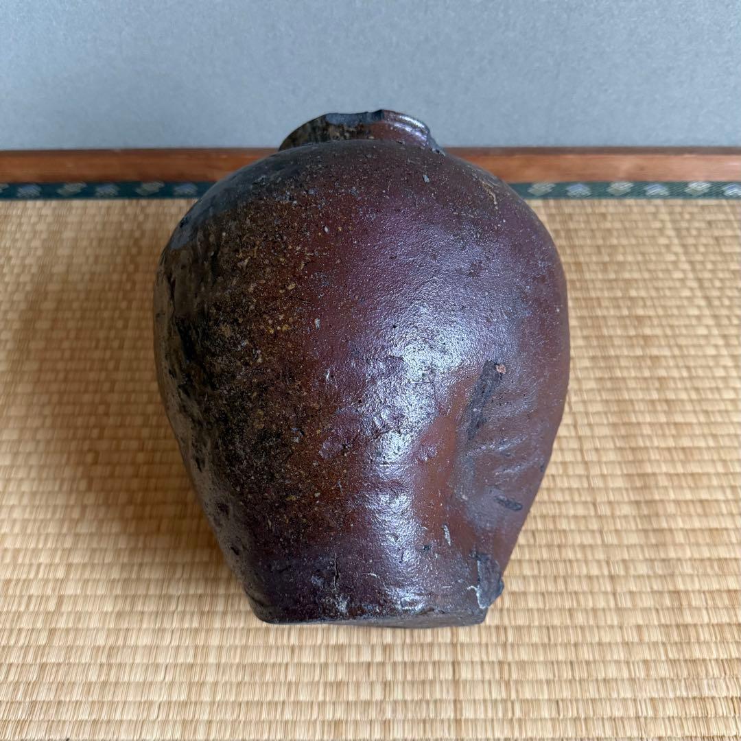 古常滑 自然釉 壺 種壺 桃山時代 古瀬戸 古備前 古信楽 古美術 骨董 古道具