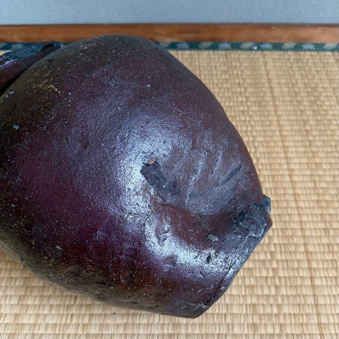 古常滑 自然釉 壺 種壺 桃山時代 古瀬戸 古備前 古信楽 古美術 骨董 古道具