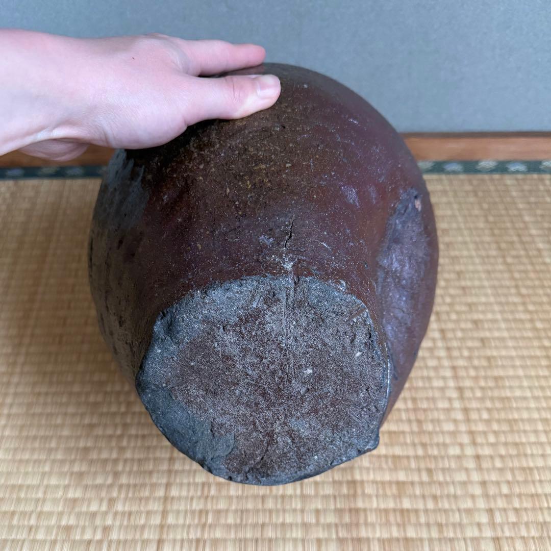 古常滑 自然釉 壺 種壺 桃山時代 古瀬戸 古備前 古信楽 古美術 骨董 古道具