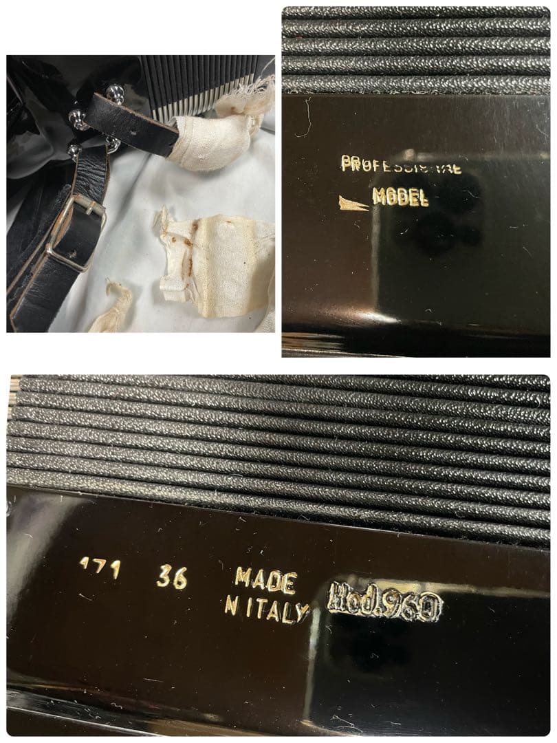 アコーディオン EXCELSIOR 鍵盤楽器 MODEL.960