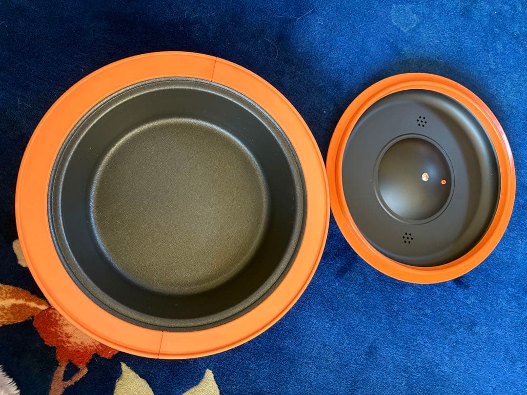 【未使用品・レシピ付】アイリスオーヤマ 電子レンジ専用容器 両面焼き