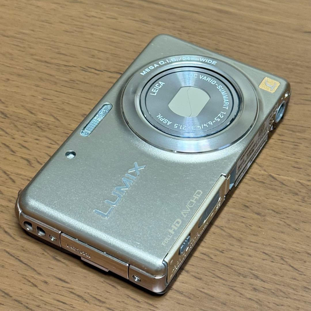 Panasonic DMC-FX80 コンパクトデジタルカメラ ゴールド