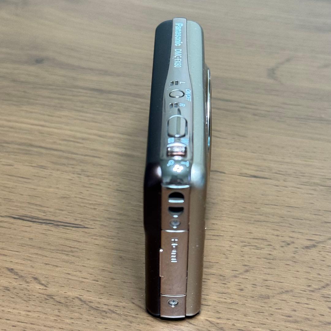 Panasonic DMC-FX80 コンパクトデジタルカメラ ゴールド