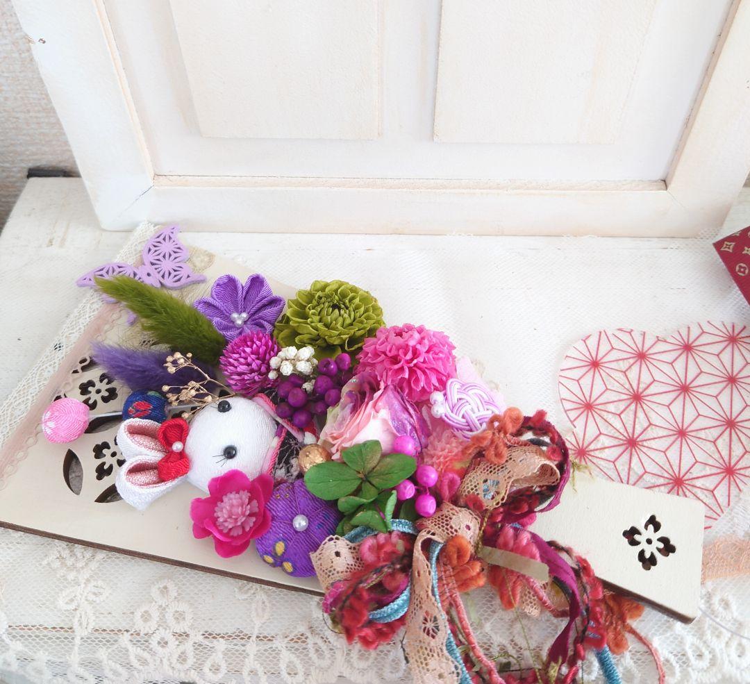 羽子板のアレンジ＊大正浪漫