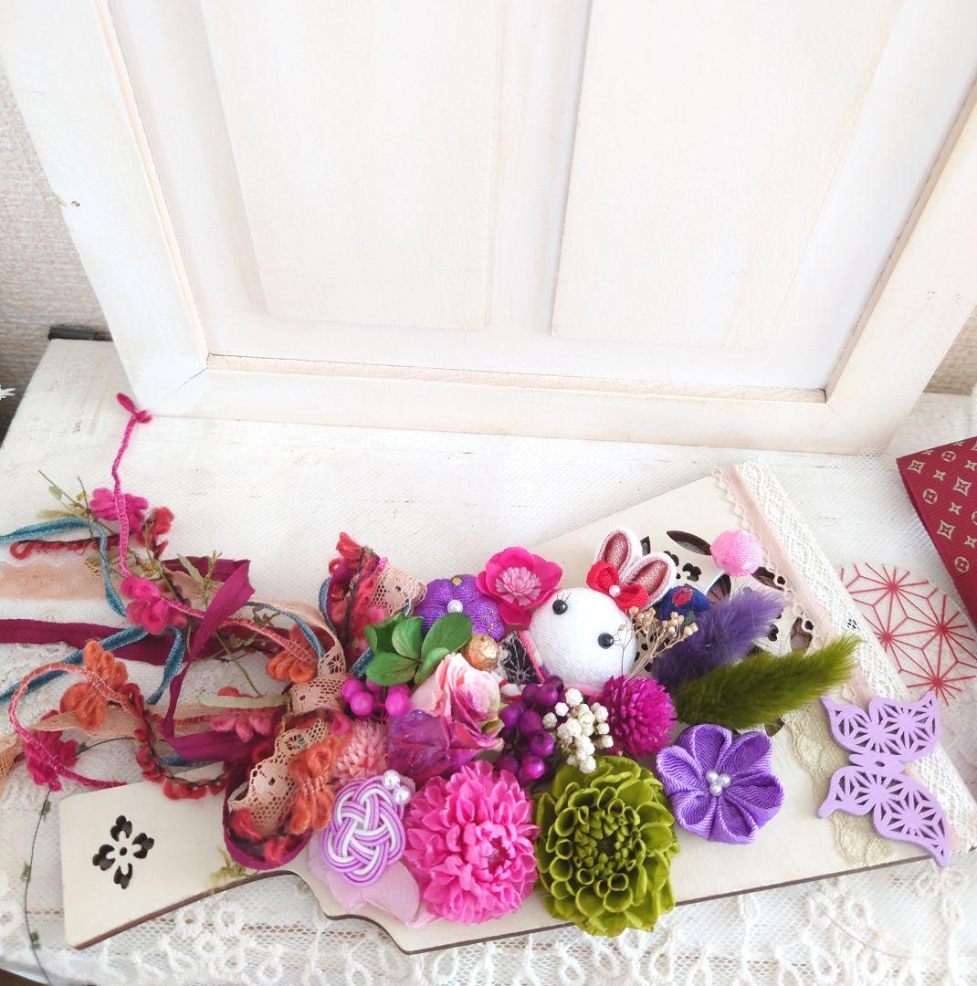 羽子板のアレンジ＊大正浪漫