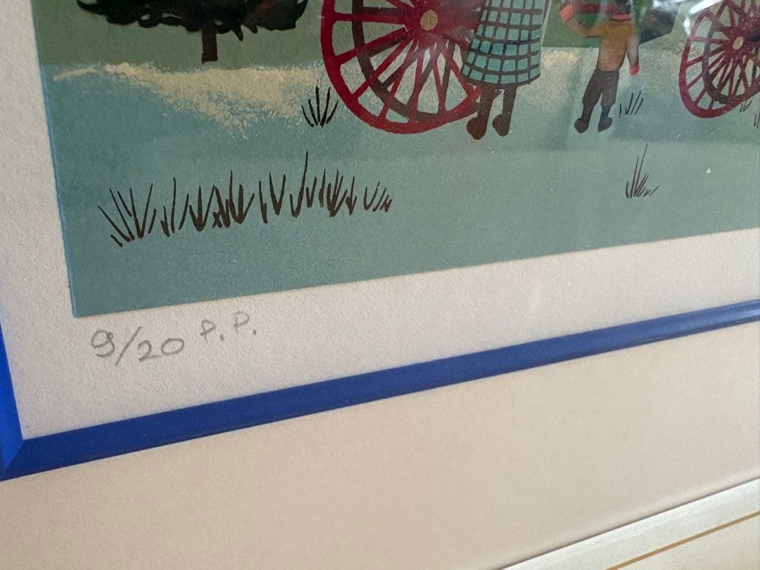 Jane Wooster Scott 大型109cm 額装