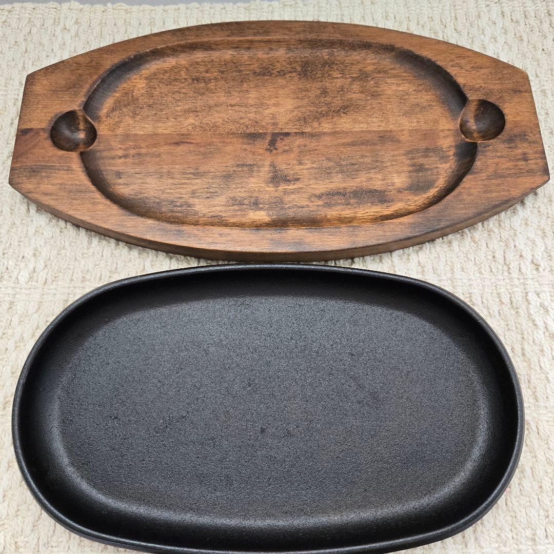 盛栄堂 OIGEN 南部鉄器 ステーキ皿セット