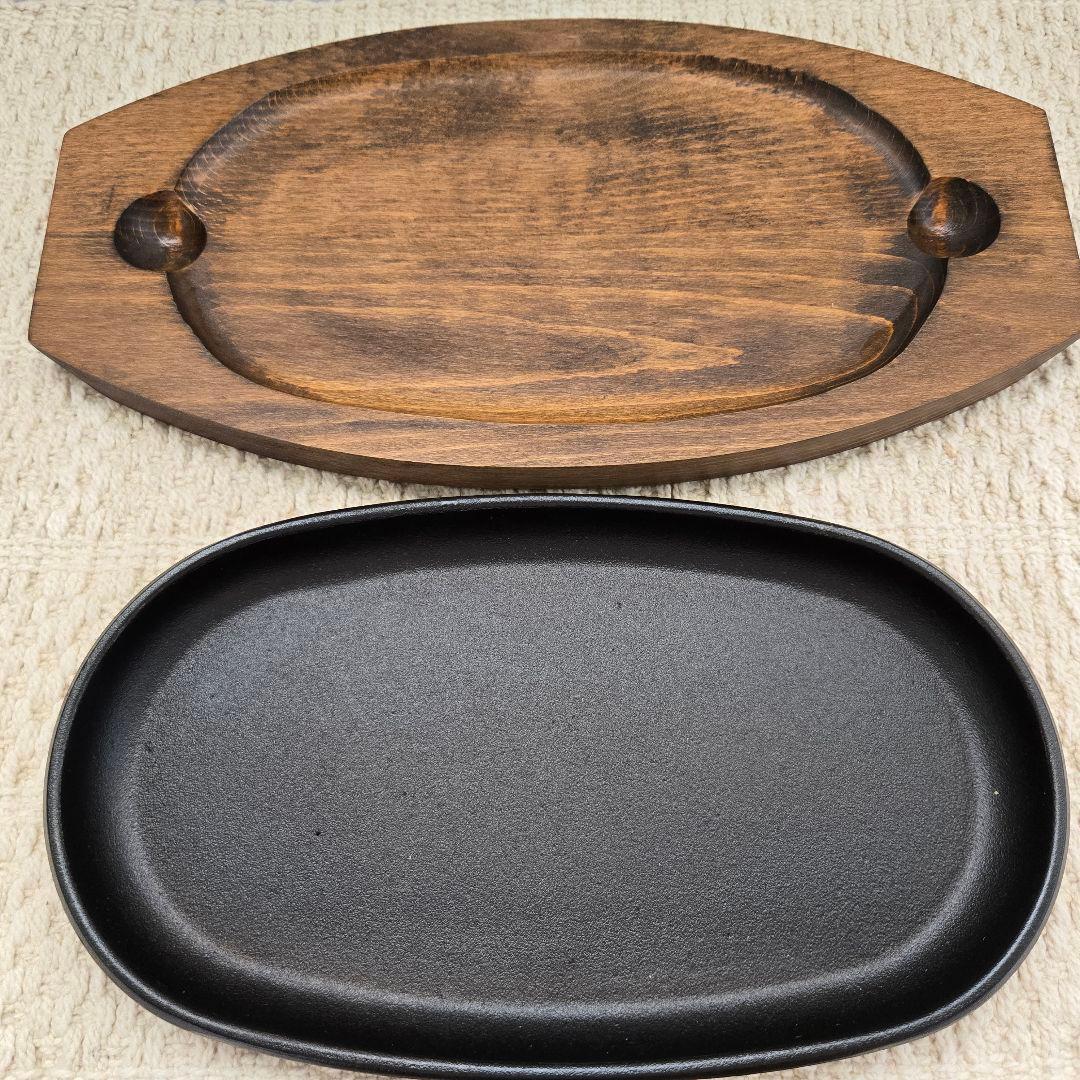 盛栄堂 OIGEN 南部鉄器 ステーキ皿セット