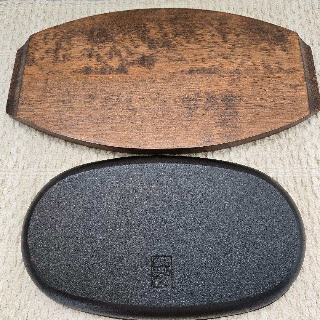 盛栄堂 OIGEN 南部鉄器 ステーキ皿セット