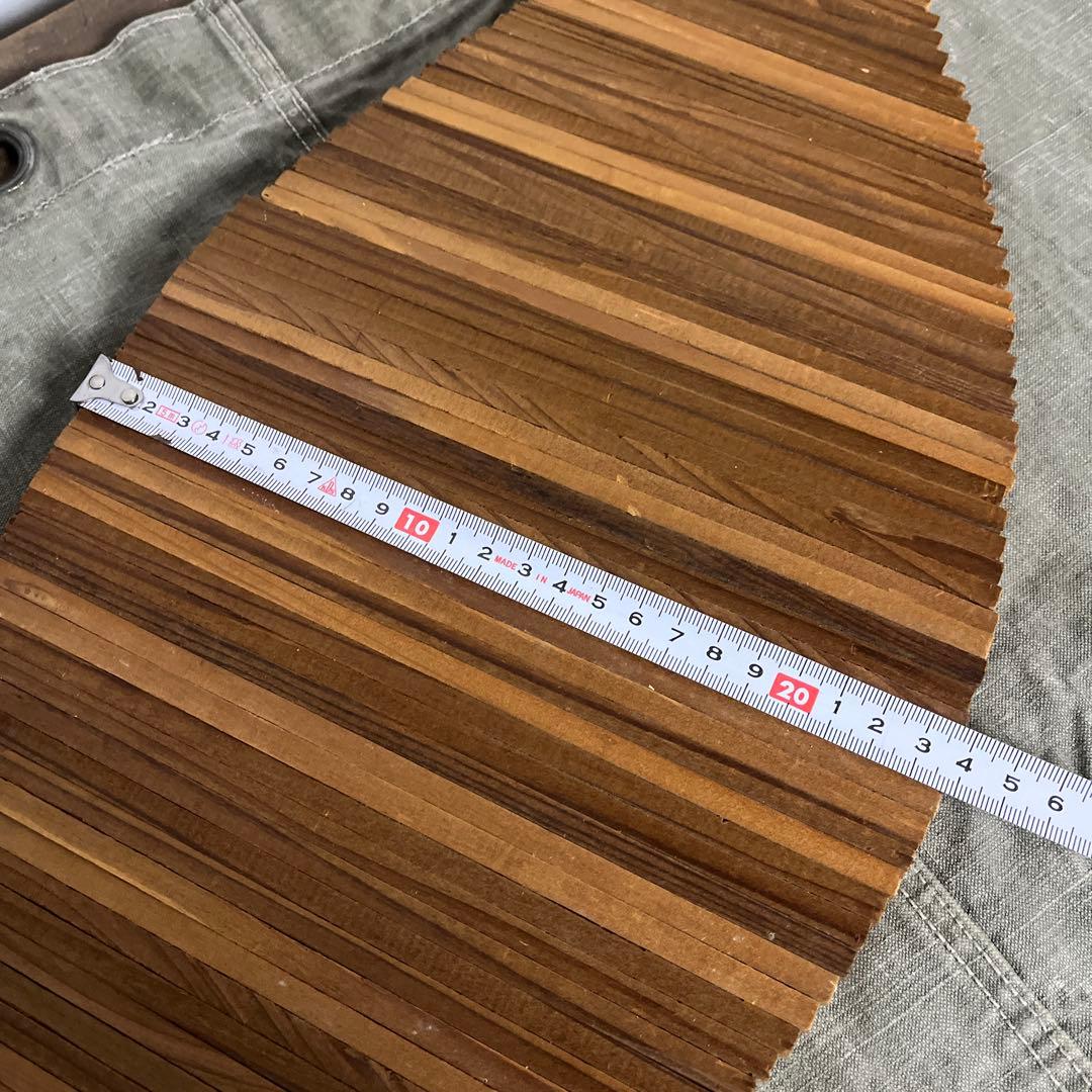 当時物ビンテージ品◾️木製スパイラル型 モビール 吊り下げオブジェ インテリア雑貨