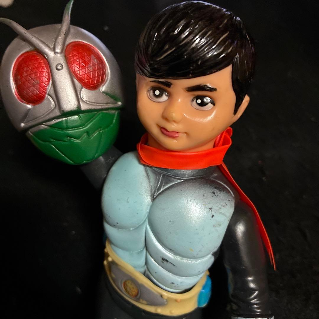当時物　旧バンダイ　仮面ライダー　ソフビ　スタンダードサイズ