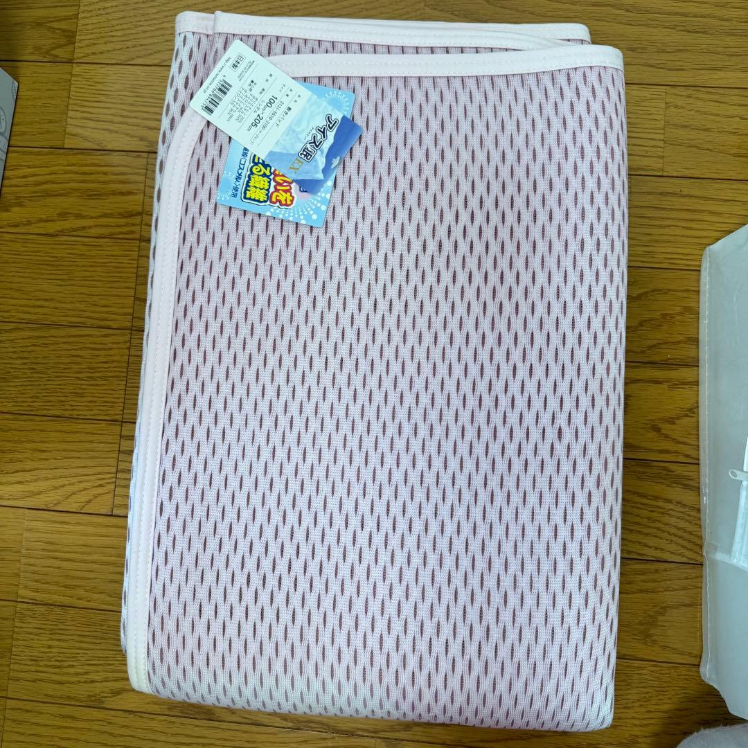 訳アリ‼️ アイス眠EX 敷きパッド　シングル　ローズピンク