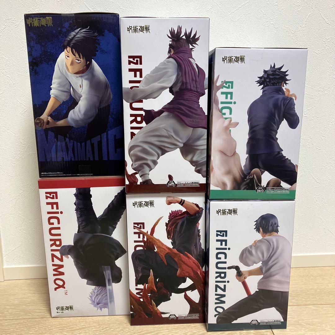 呪術廻戦 FIGURIZMα MAXIMATIC 6箱Set 新品未開封品