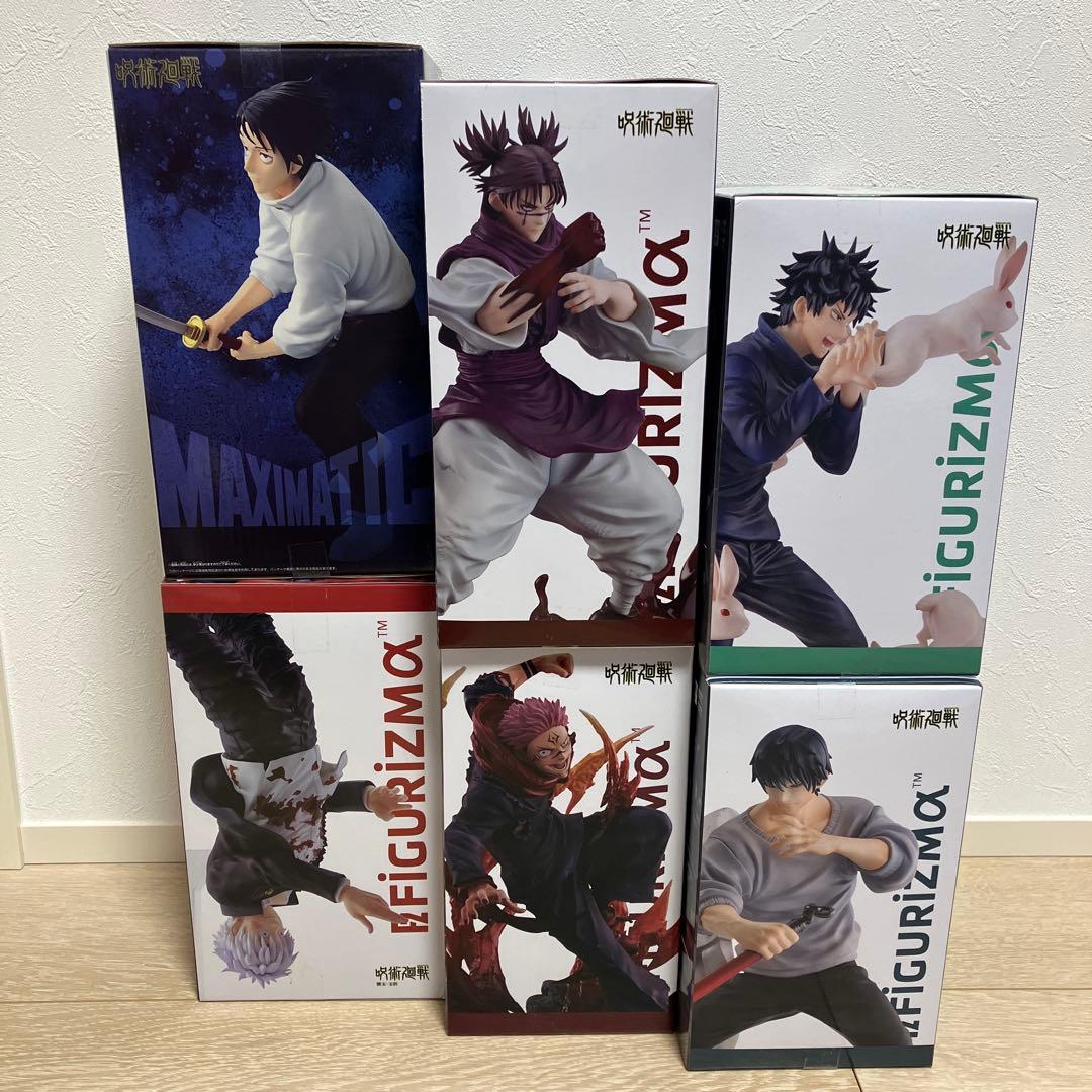 呪術廻戦 FIGURIZMα MAXIMATIC 6箱Set 新品未開封品