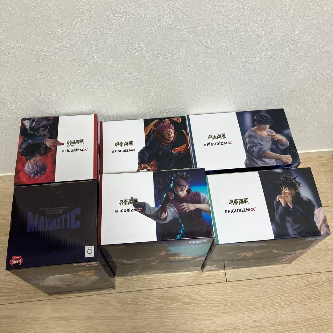 呪術廻戦 FIGURIZMα MAXIMATIC 6箱Set 新品未開封品