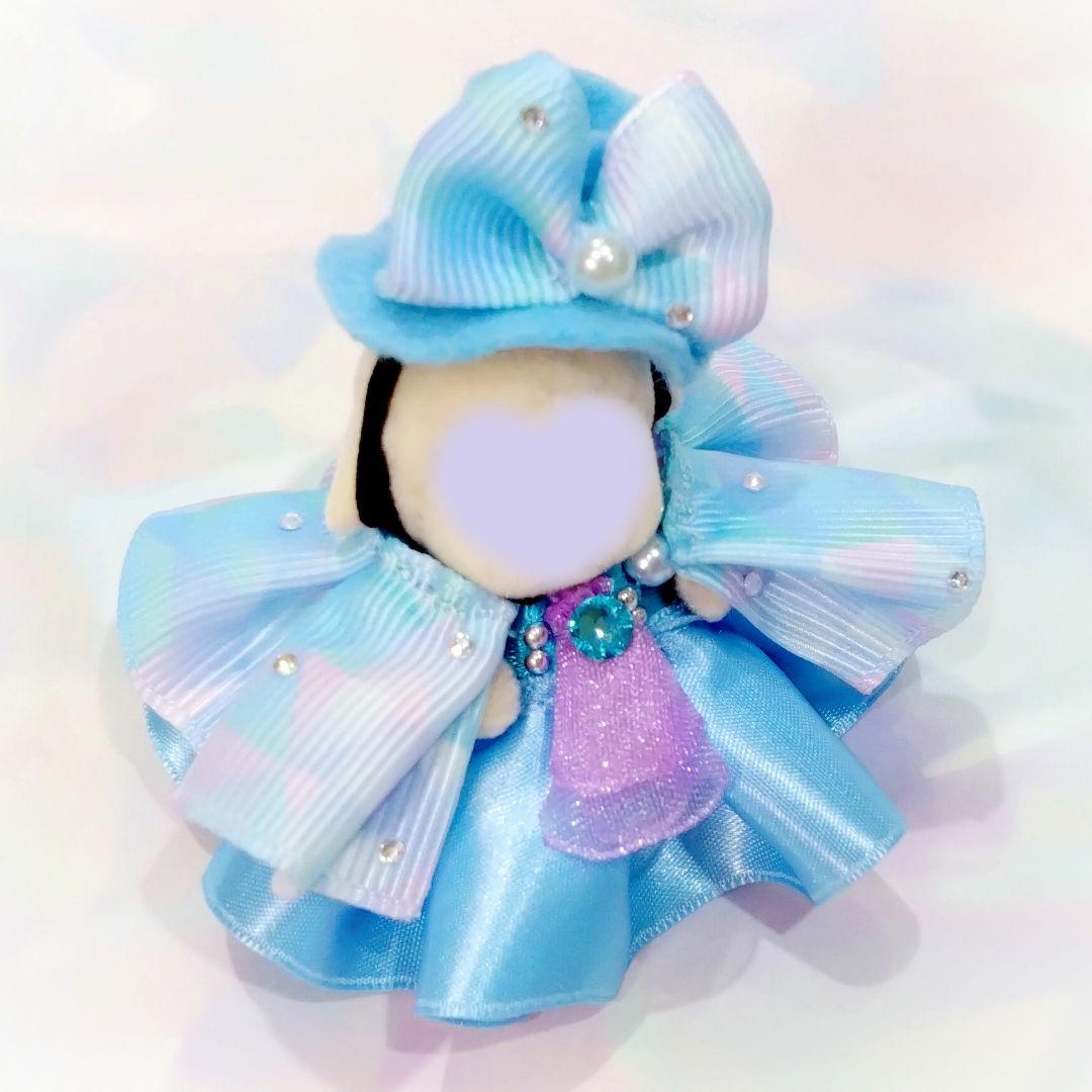 【ノア】ドール　赤ちゃん　ドレス　服　蝶　ちょうちょ　ジュエリー　キラキラ