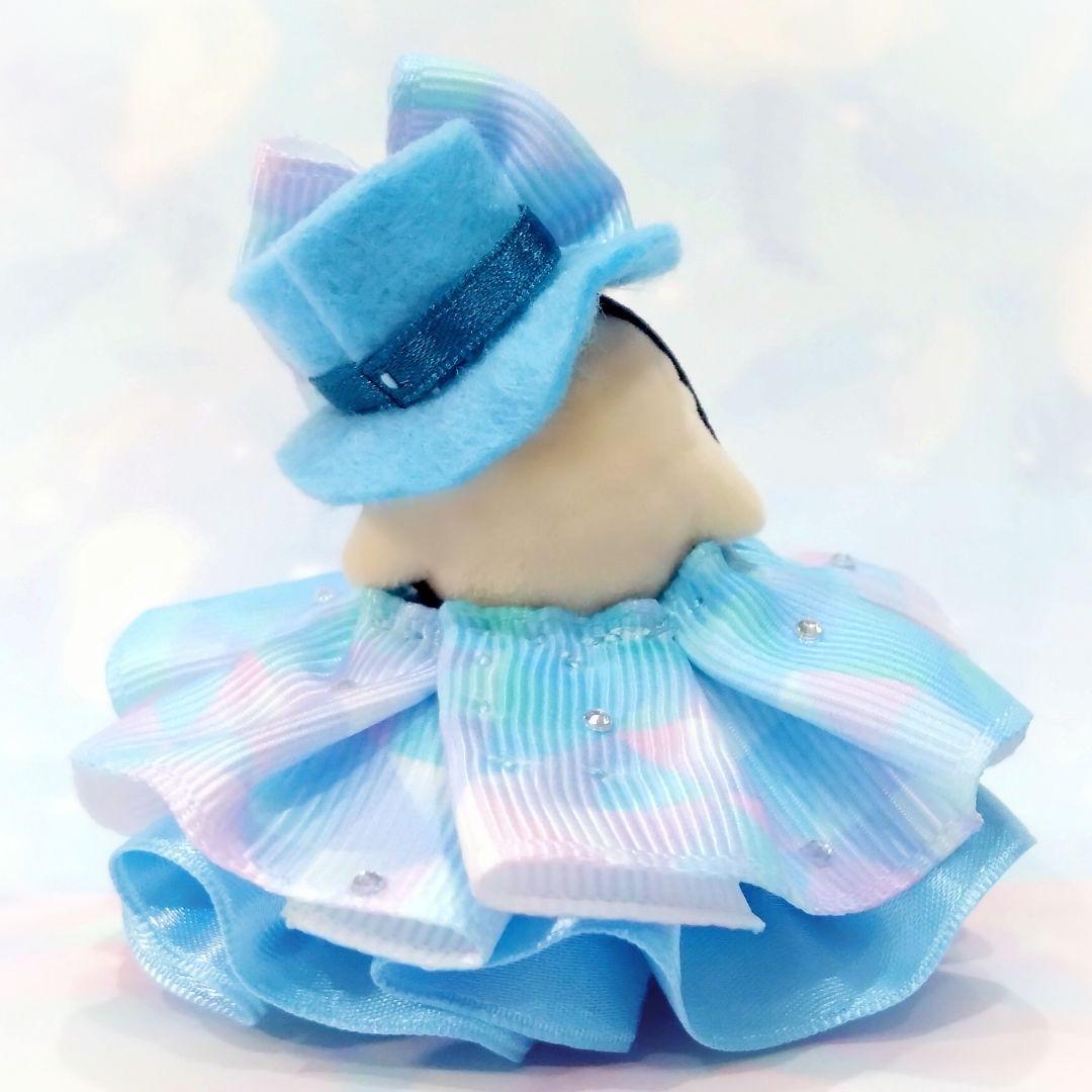 【ノア】ドール　赤ちゃん　ドレス　服　蝶　ちょうちょ　ジュエリー　キラキラ