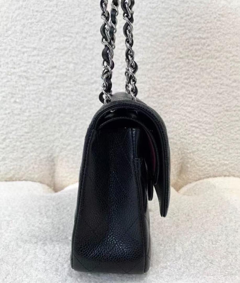 希少✨ 状態良好 ブラック cHaNeL✨ キルティングショルダーバッグ