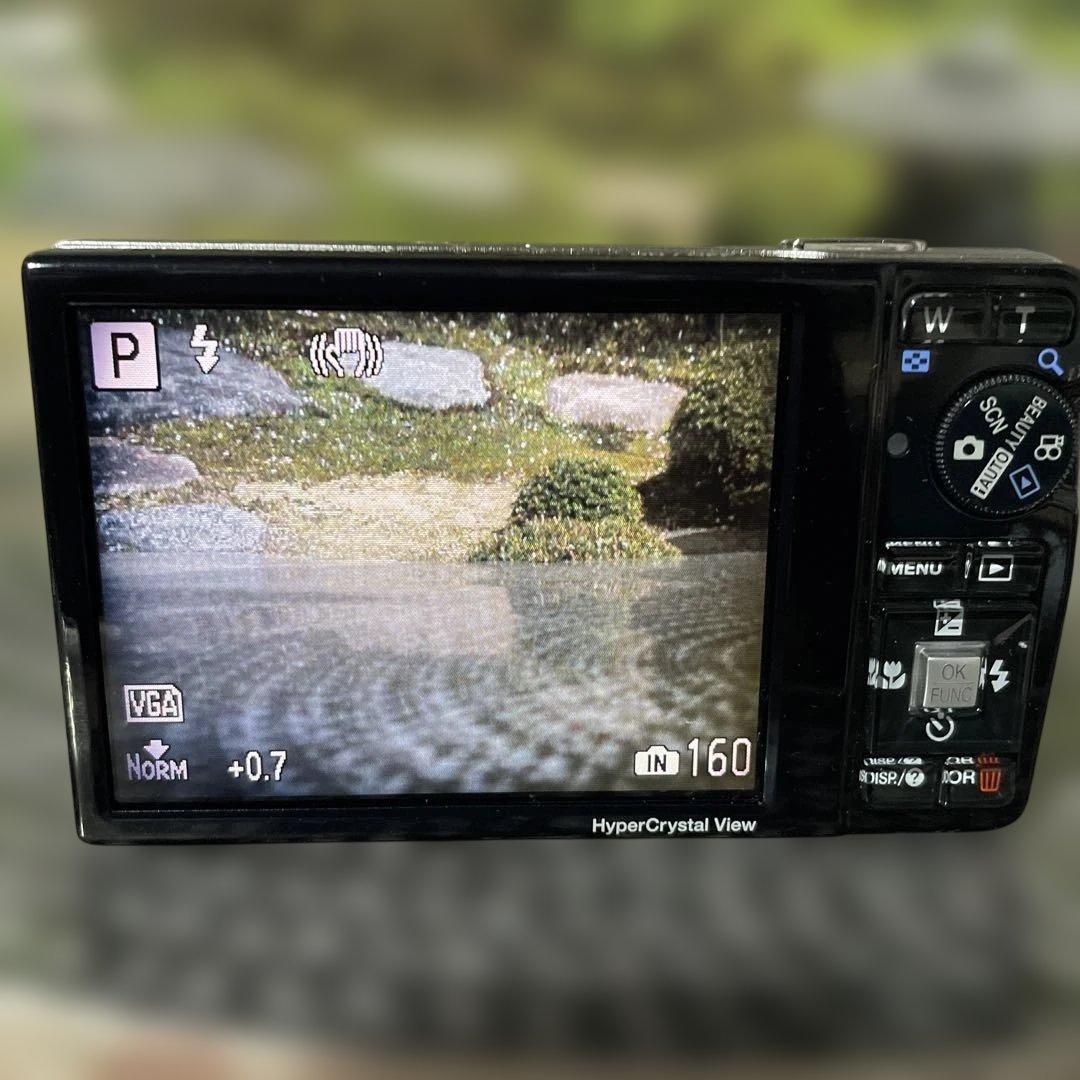 希少☆未使用品★OLYMPUSコンパクトデジタルカメラミュー7000 ブラック