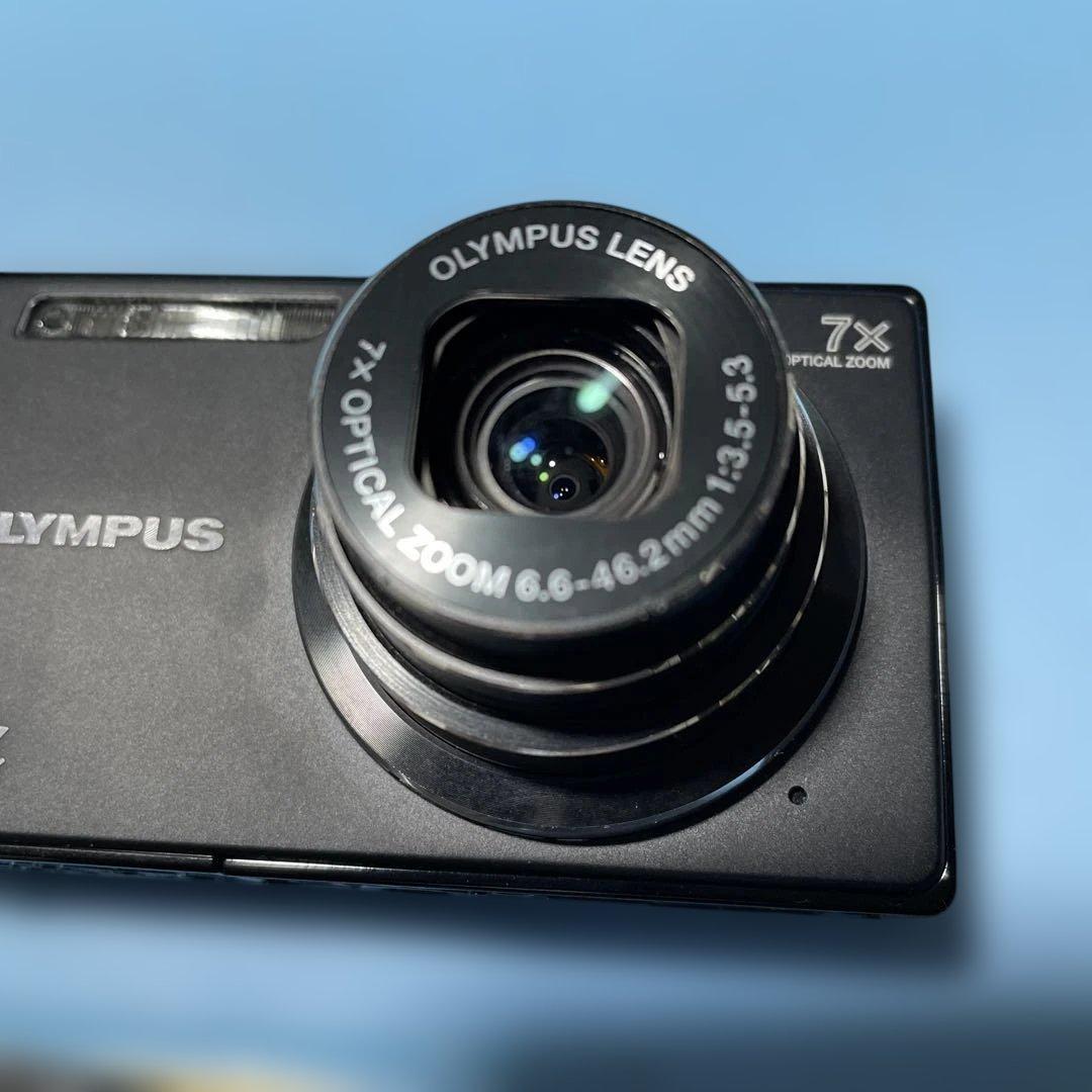 希少☆未使用品★OLYMPUSコンパクトデジタルカメラミュー7000 ブラック