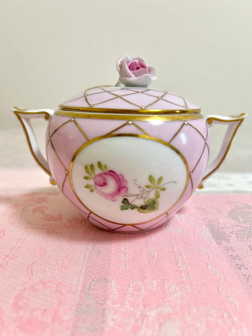 最終値下げ【新古品】ヘレンド　メモリアルローズ　11点セット