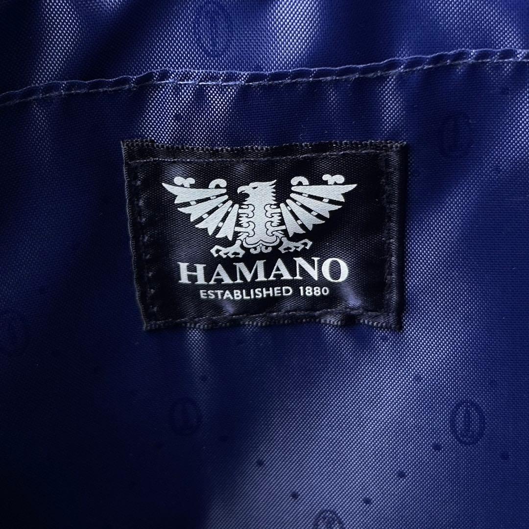 HAMANO 濱野皮革工藝　レザートートバッグ　小型　ブラック　シボ革