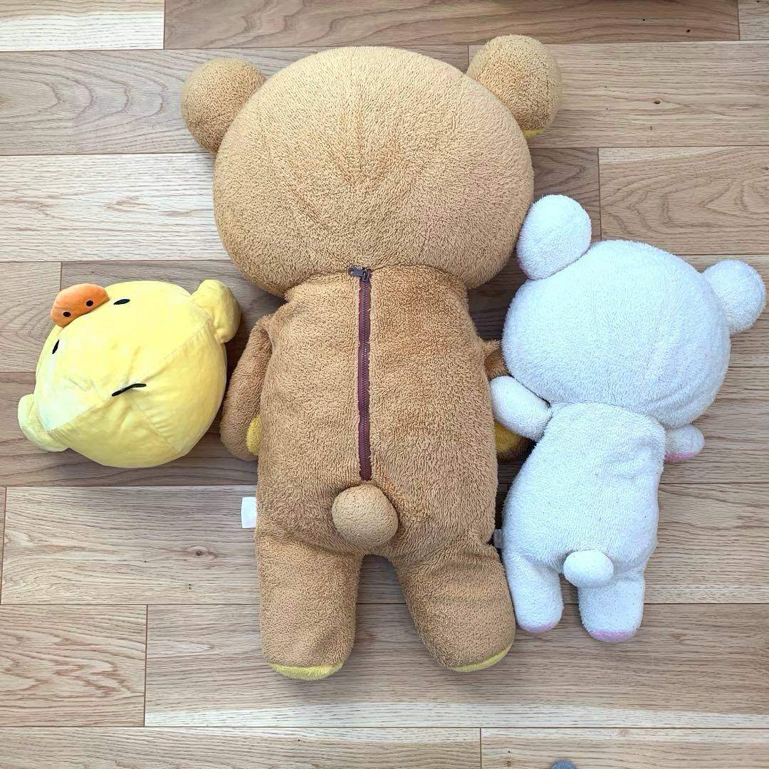 リラックマ　コリラックマ　キイロイトリ　特大　ぬいぐるみ