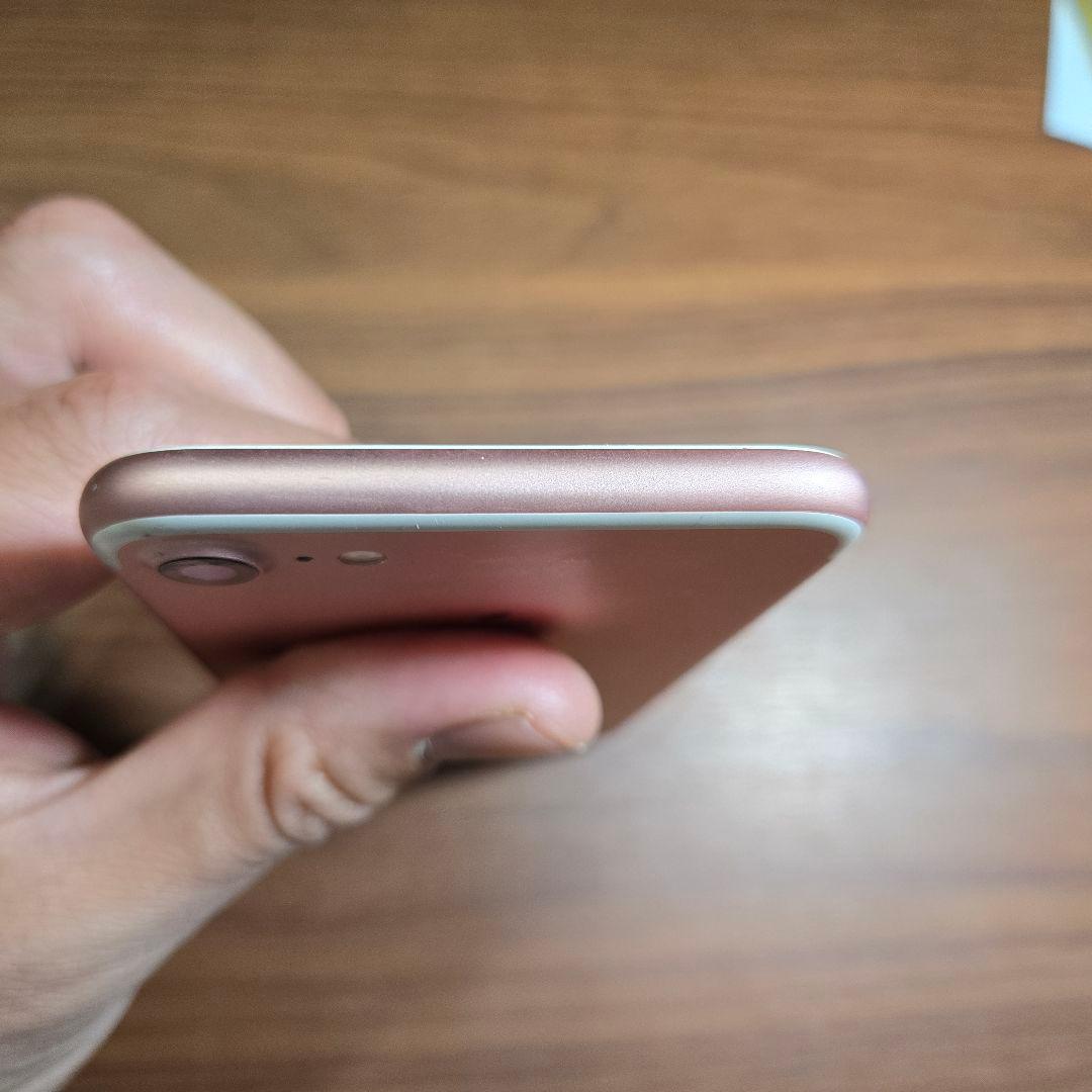 iPhone7 ピンク 32GB SIMフリー バッテリー100％ ネコポス発送