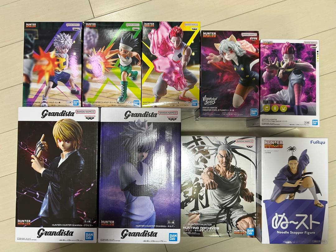 HUNTER×HUNTER フィギュア　9体セット