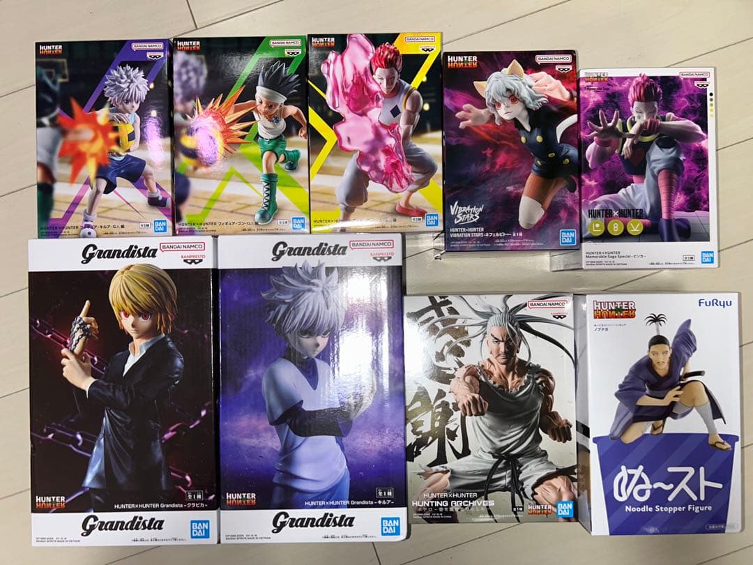 HUNTER×HUNTER フィギュア　9体セット