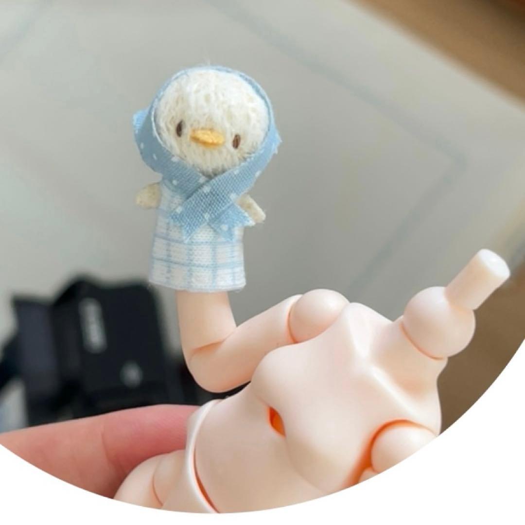 ハンドパペット 海外作家様 ドール用 人形サイズ ぬいぐるみ ミニチュア