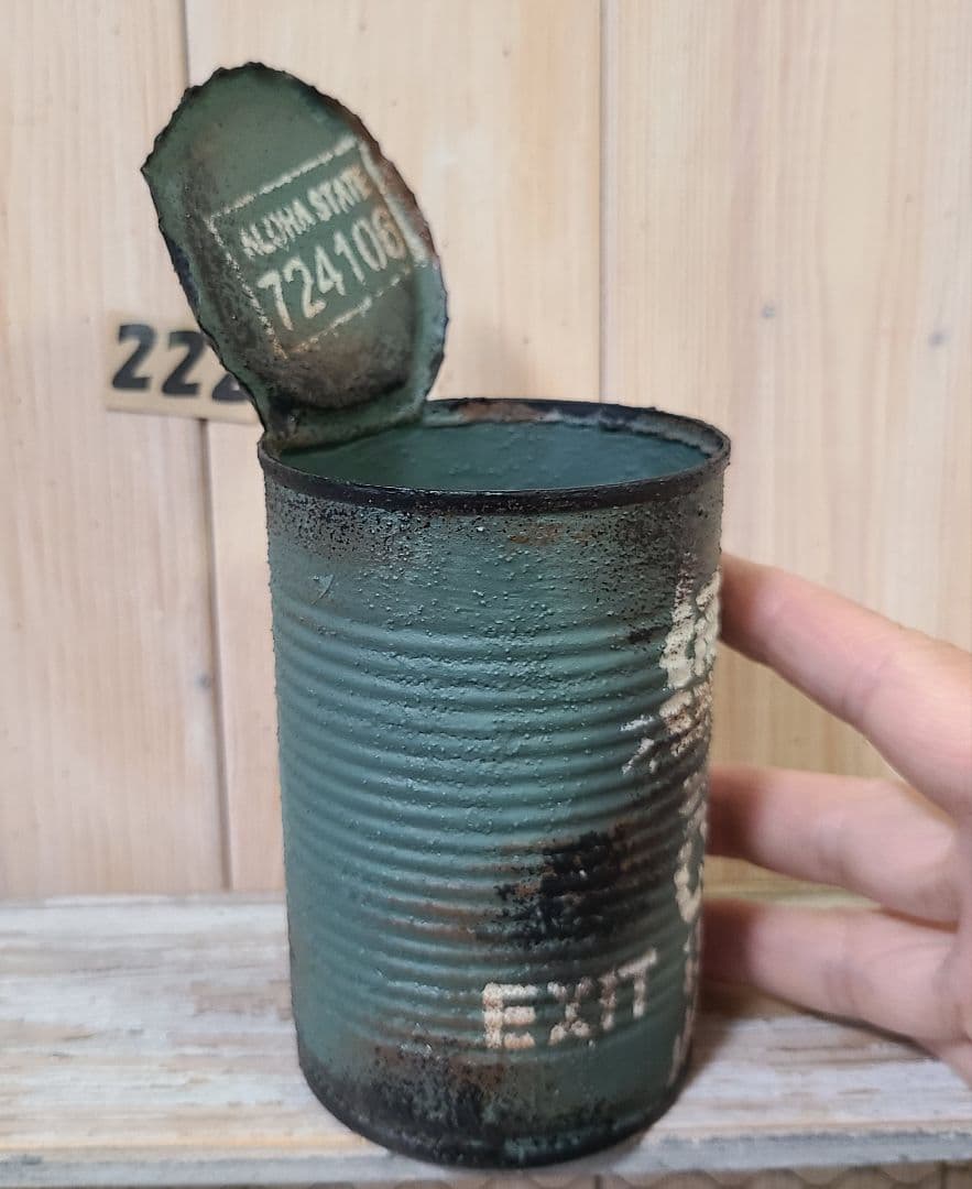 なぎ様♥♥♥専用です。222 蓋付きのっぽ缶、リメ缶