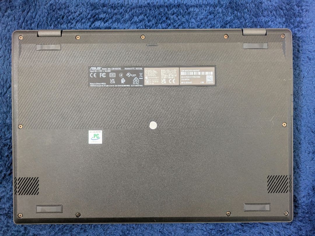 ASUS Chromebook CM14 14インチ日本語キー 8GB/64GB