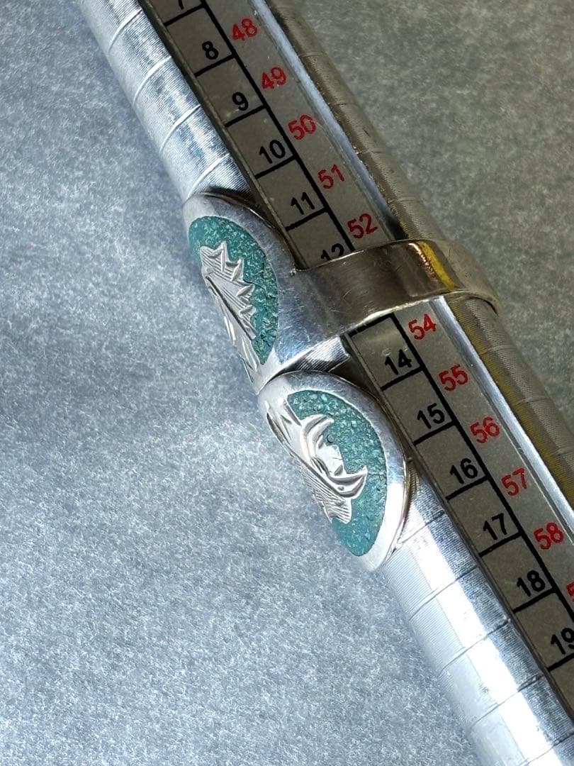 vintage イーグルヘッド　Mexico 指輪　starring