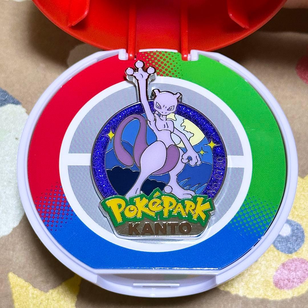 ポケパーク カントー 限定 ピンバッジ ピンズ ミュウツー