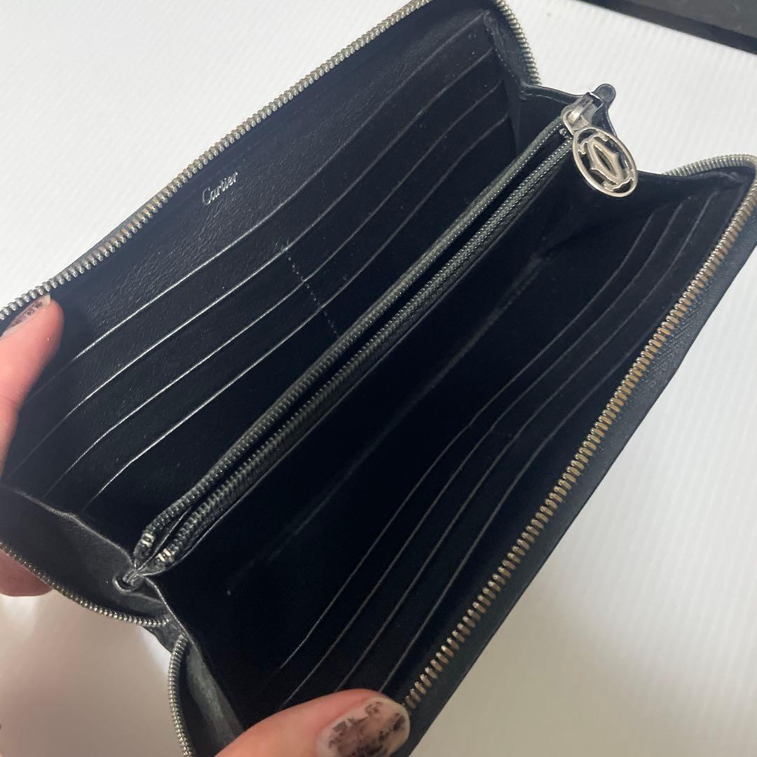 Cartier カルティエ　長財布　ハッピーバースデー　ラウンドジップ