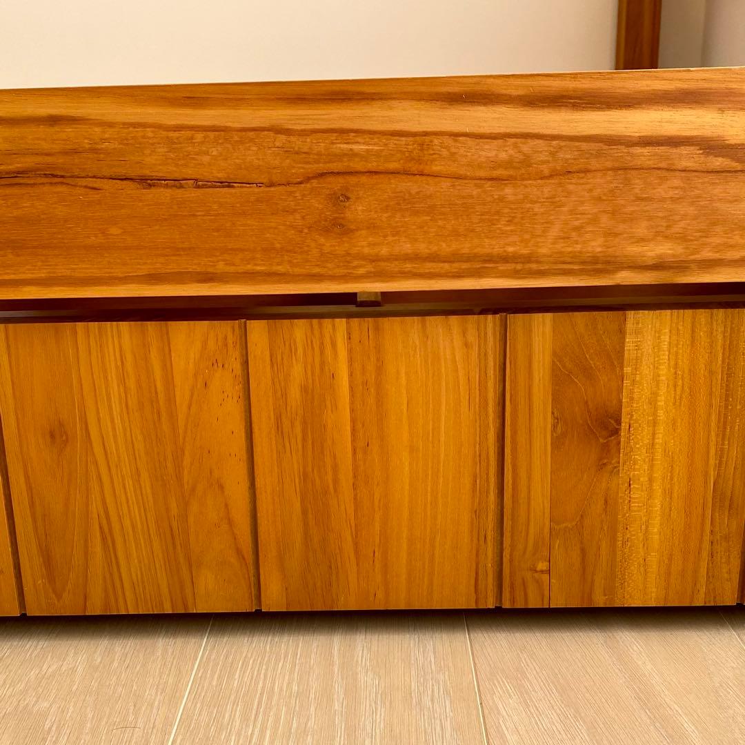 jama730 　unico ウニコ　木製ダブルベッドフレーム