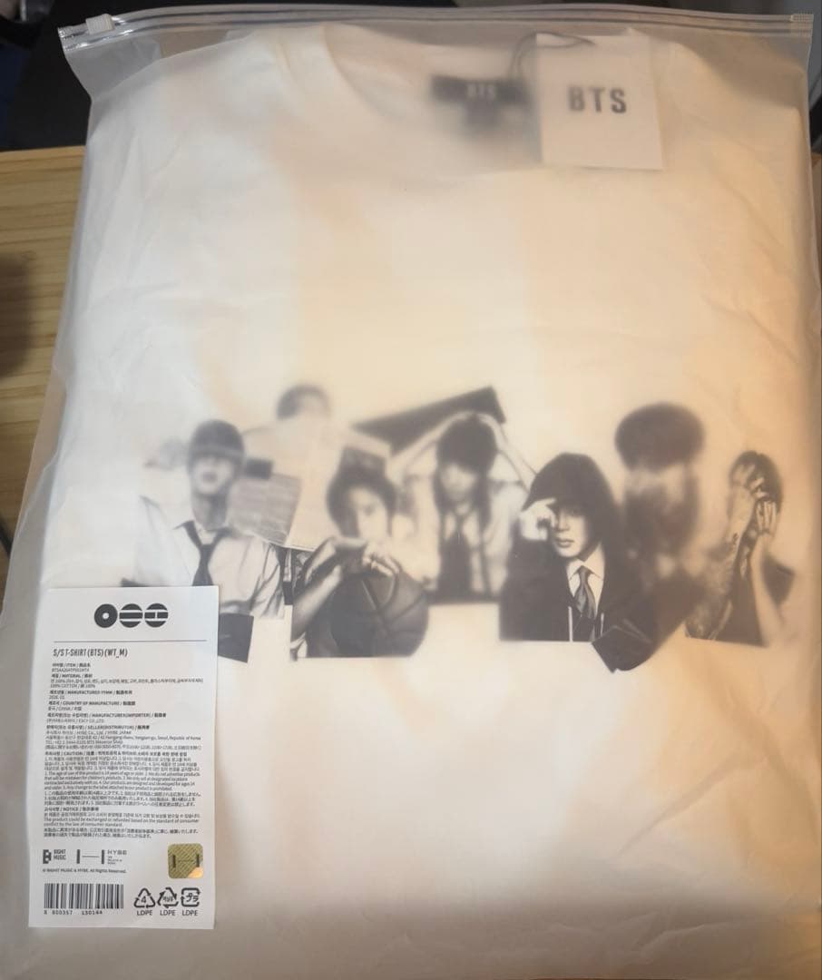 BTS ARIRANG POP-UP 公式Tシャツ 全員 M サイズ