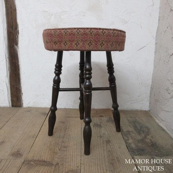 イギリス アンティーク 家具 スツール キッチンスツール イス 英国 4767e