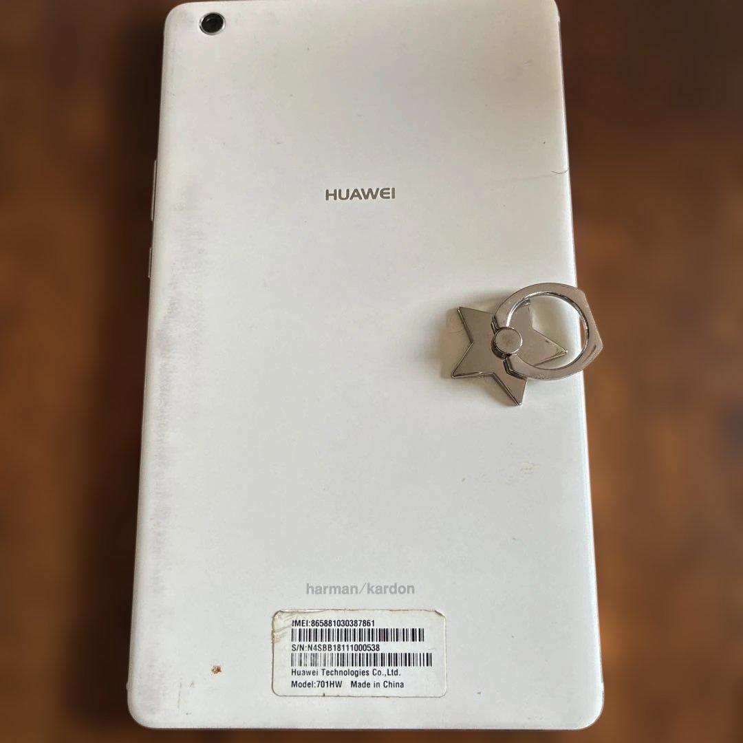 HUAWEI タブレット Model: 370HW ホワイト