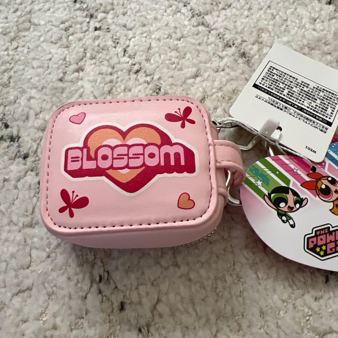 SKINNYDIP パワーパフガールズ　ブロッサム　イヤホンケース　ポーチ