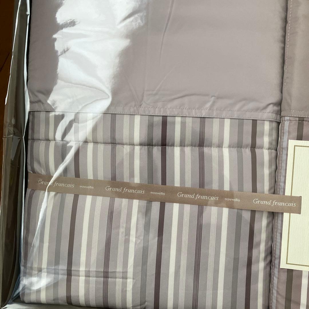 Grand Francais 掛け布団 グレー系　2枚セット
