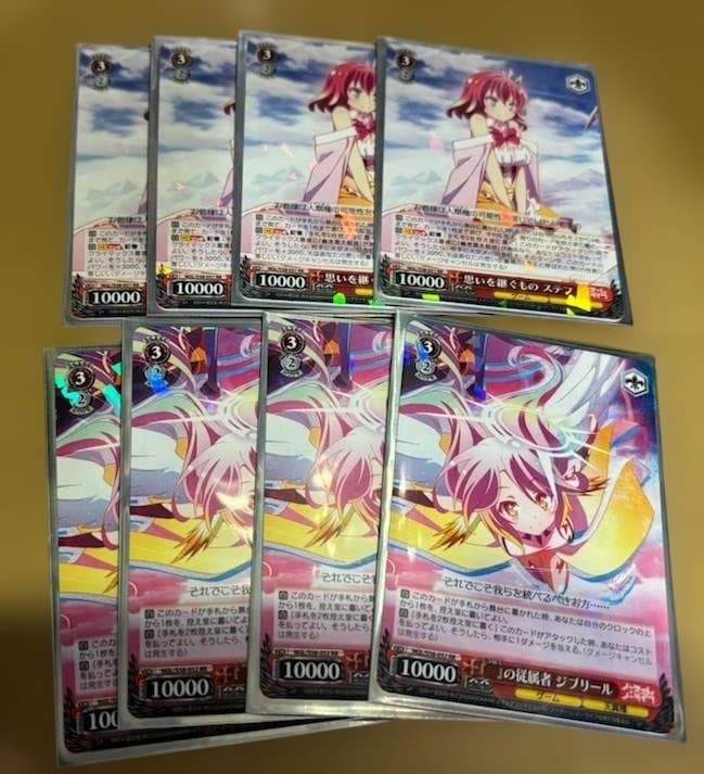 WS　ノーゲーム・ノーライフ　ノゲラ　ノゲノラ　赤単　8電源デッキ
