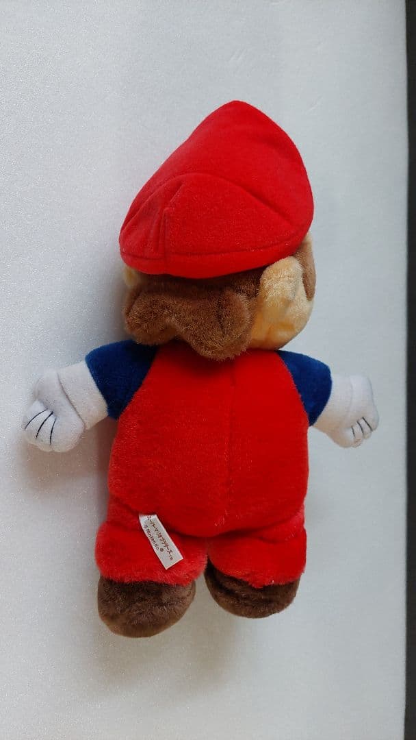 スーパーマリオブラザーズ マリオ ぬいぐるみ レトロ