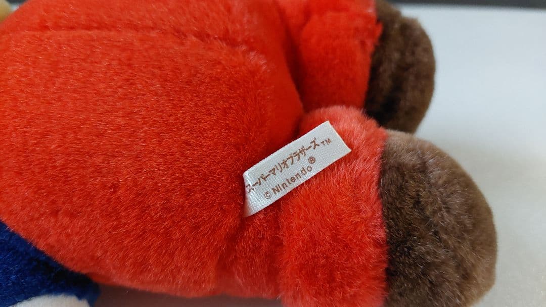 スーパーマリオブラザーズ マリオ ぬいぐるみ レトロ