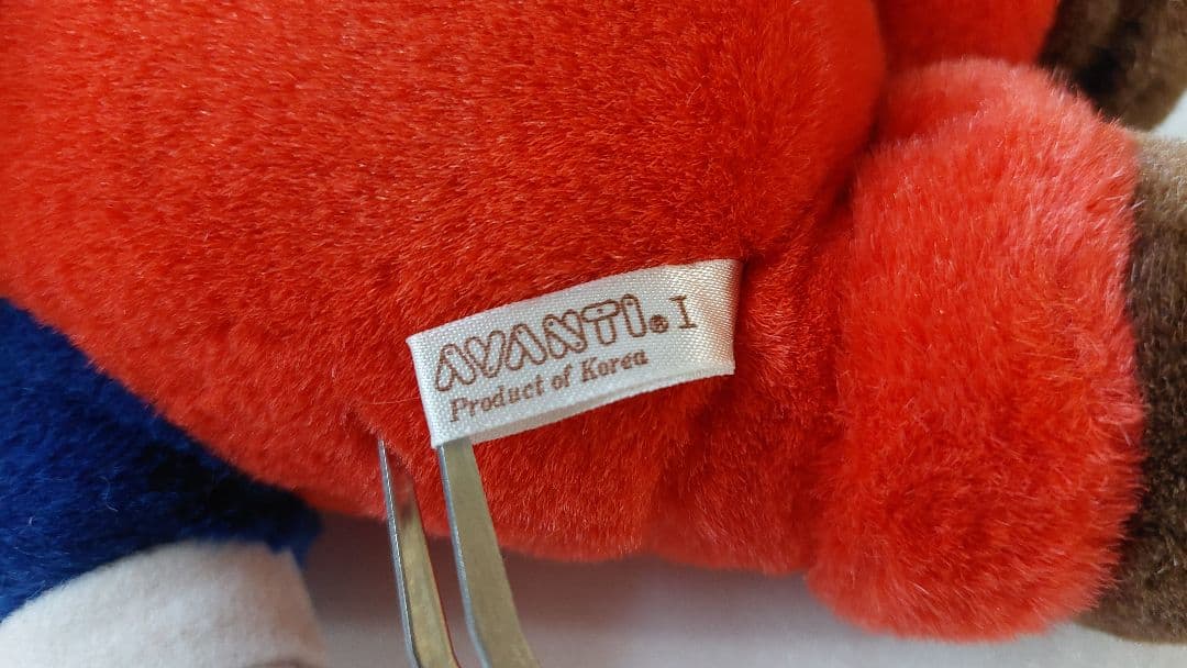 スーパーマリオブラザーズ マリオ ぬいぐるみ レトロ