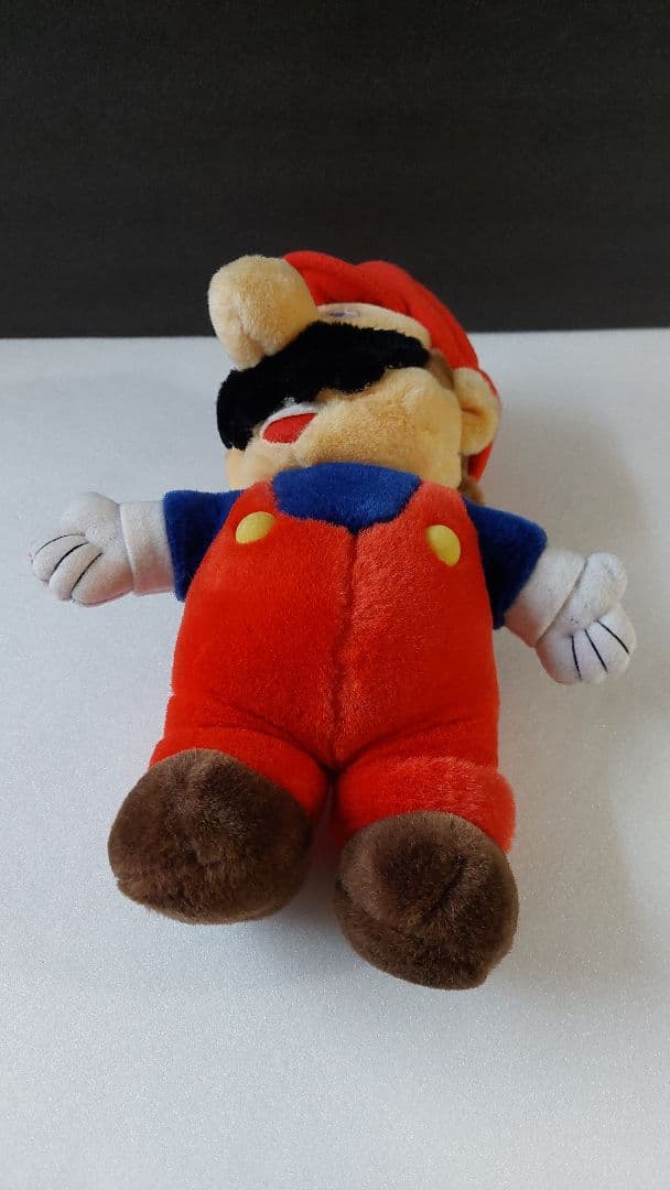 スーパーマリオブラザーズ マリオ ぬいぐるみ レトロ